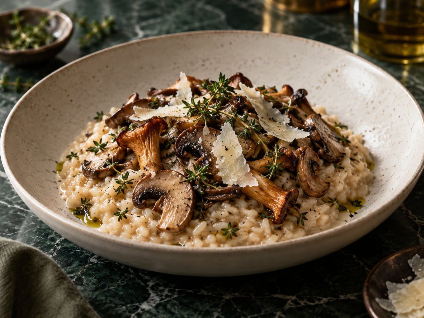 Wild Mushroom & Thyme Risotto cover