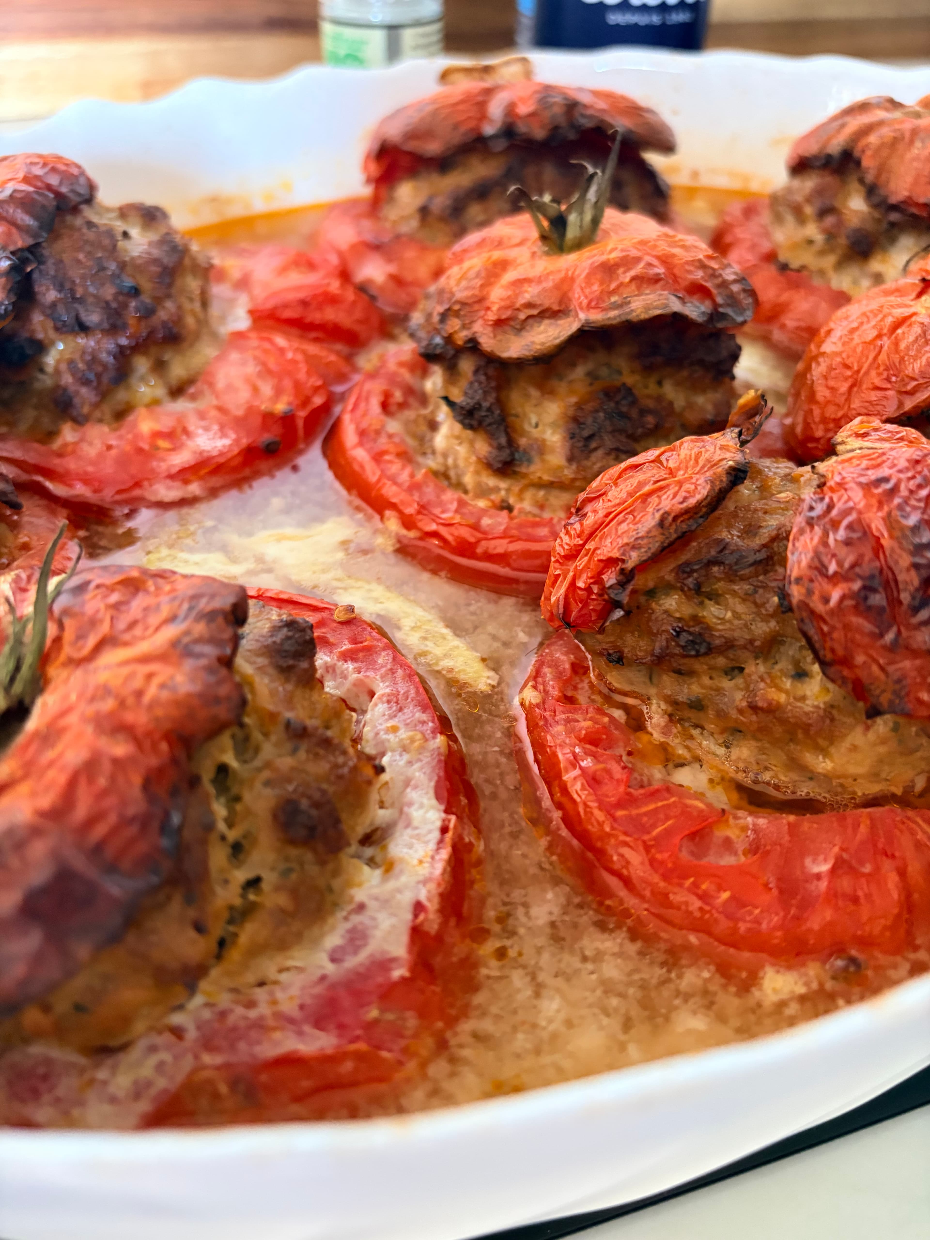 Tomates farcies à la viande cover