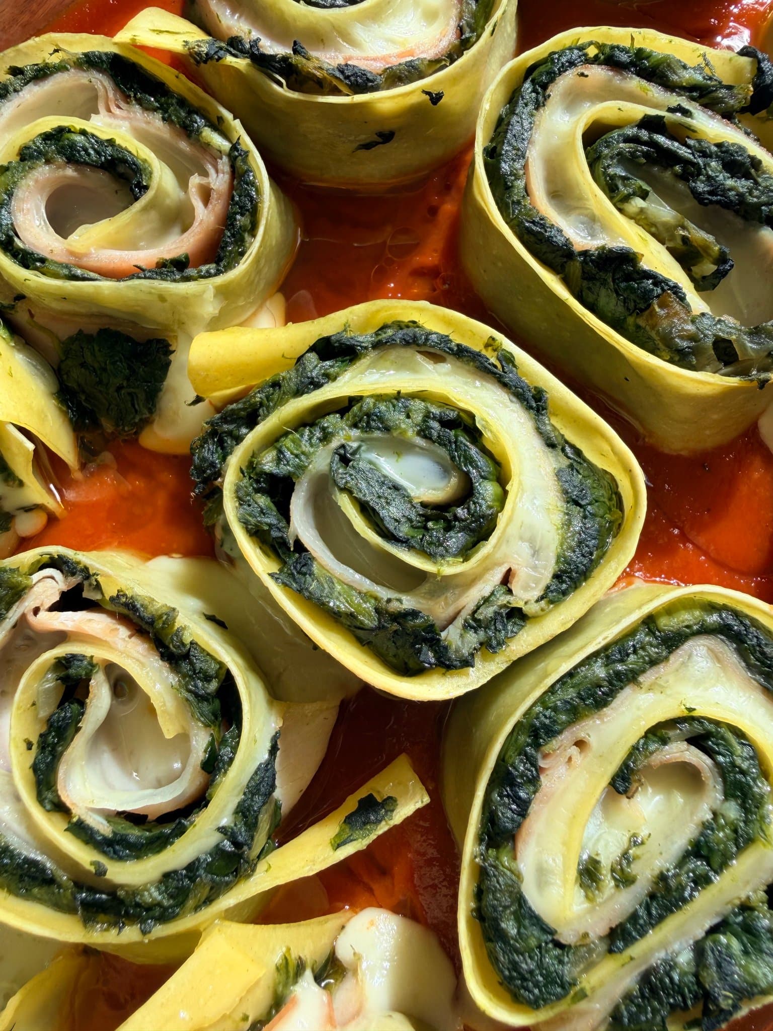 Rotolo aux épinards, jambon & mozzarella cover